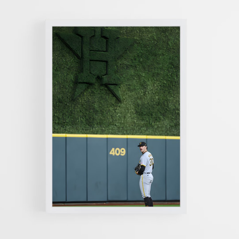 Poster Paul de skenes – affiche Baseball (vue 3)